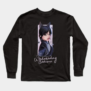 Wednesday Addams Long Sleeve T-Shirt